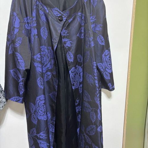 FIDELE dress new, size XL, black and purple