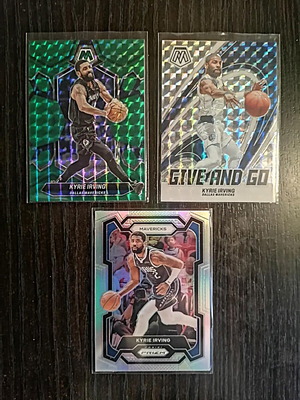 Κάρτες Kyrie Irving σαν καινούργιες, πακέτο 3 τεμαχίων
