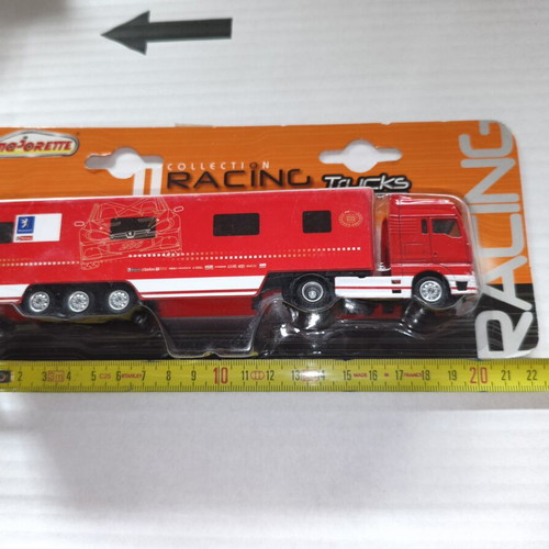 Majorette Man TGX Peugeot 206 WRC Team Truck 1:87 Scale New