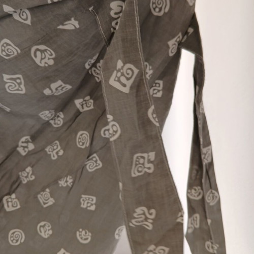 One-piece shorts jumpsuit with straps and buttons, new, size M