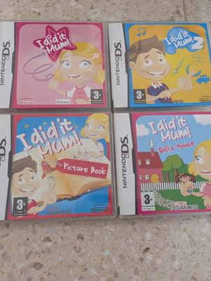 I Did It Mum! Nintendo DS game set, 4 titles