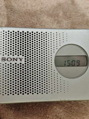 Sony ICF-M55 digital radio used, fully functional