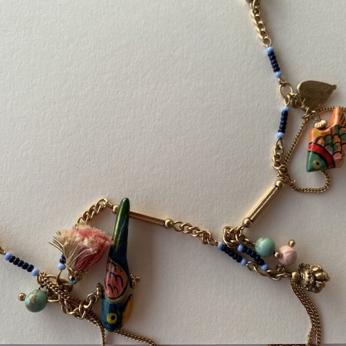 Accessorize necklace set of 3 new, multicolor