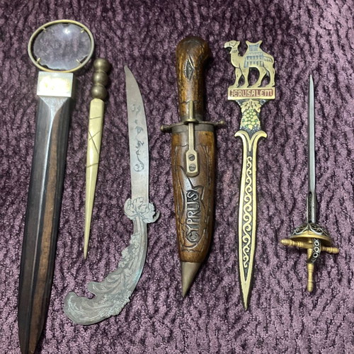 Mini collection of vintage letter openers used