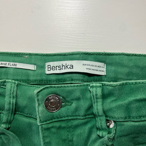 High-rise flare jeans used