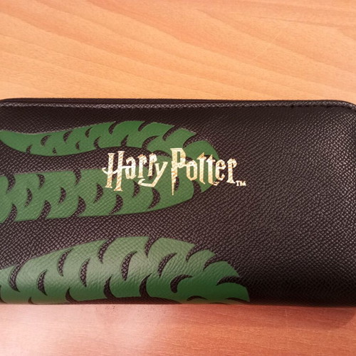 Harry Potter Wallet new, black and green, Slytherin