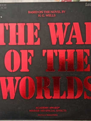The War of the Worlds 1953 LaserDisc like new, science fiction