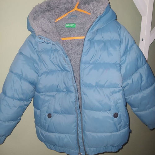Benneton petrol jacket for boy 3-4 years like new
