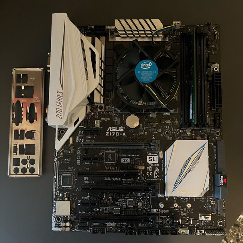 Asus Z170-A μητρική με Intel Core i3-7100 και 4GB RAM μεταχειρισμένη