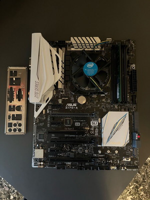 Μητρική πλακέτα Asus Z170-A με Intel Core i3-7100 και 4GB RAM μεταχειρισμένη