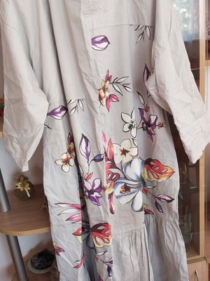 Women's dress like new with floral boho ethnic style