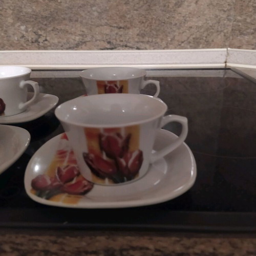 Coffee cups for Greek coffee like new, set of 4 pieces