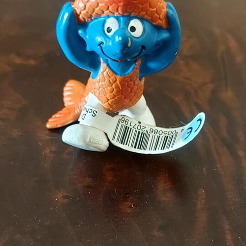 Φιγούρα Smurf Ζώδιο Ιχθύς καινούργιο Schleich Peyo