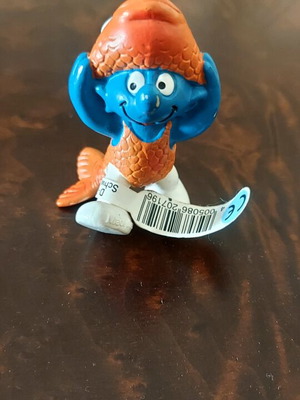 Φιγούρα Smurf Ζώδιο Ιχθύς καινούργιο Schleich Peyo