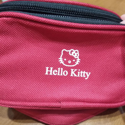 Παιδικό τσαντάκι μέσης Hello Kitty σαν καινούργιο, κόκκινο