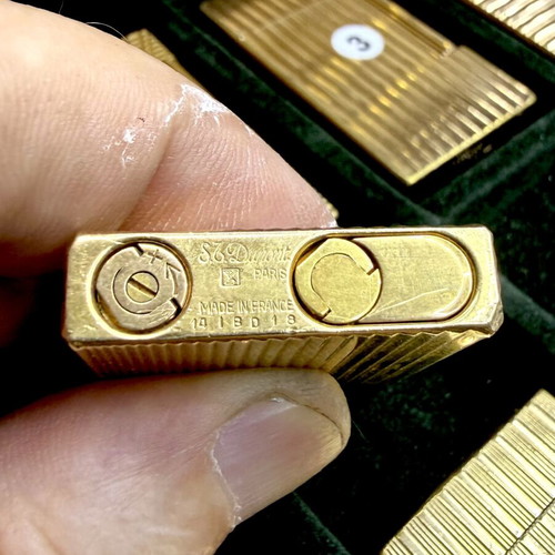 DuPont N23 Slim Gold Lighter like new