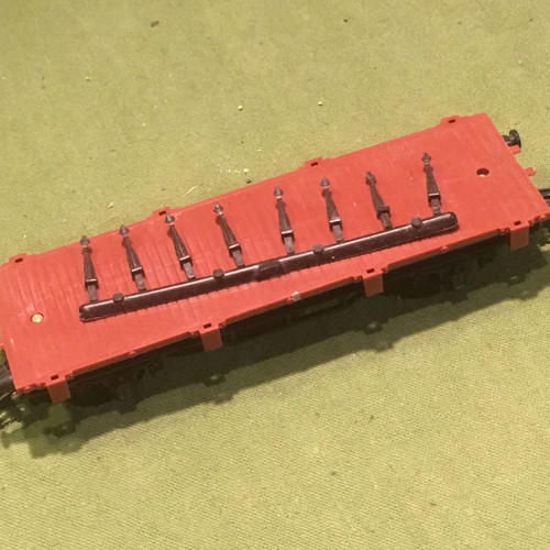 Meccano-Hornby 4 different HO 1/87 scale wagons used