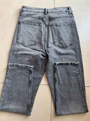 Zara ψηλόμεσο jean like new, size 40, grey, slim fit