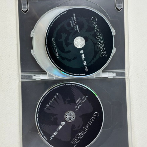 Game of Thrones Season 1 DVD set like new, 5 discs, Greek subtitles