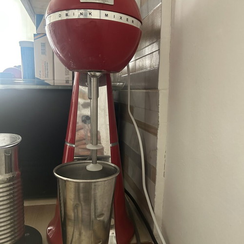 Artemis Retro A-2001 professional frappe maker 350W, red