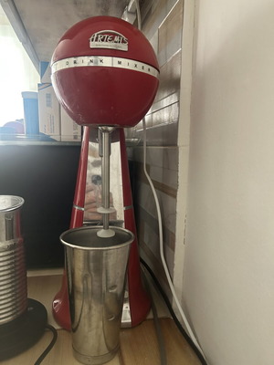 Artemis Retro A-2001 professional frappe maker 350W, red