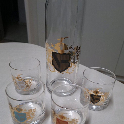 Vintage Federal Glass glassware set like new