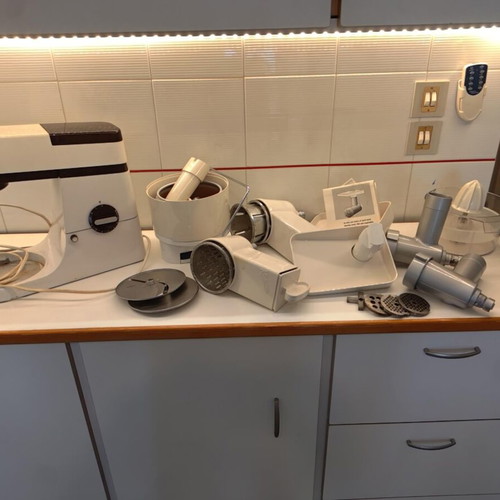 Vintage Kenwood mixer with accessories
