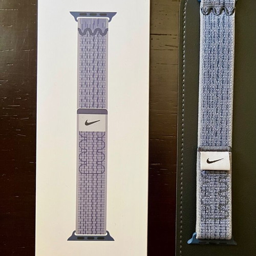 Apple Watch Nike Sport Loop 46mm like new, blue/grey