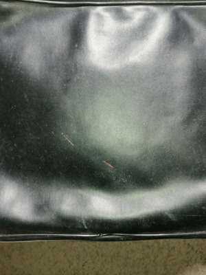 Document case black leatherette like new