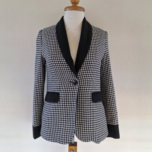 Fashion Union jacket size M like new, black and white