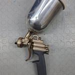 Paint gun with upper cup new