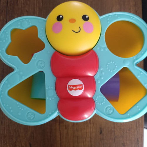 Fisher Price butterfly shape sorter toy