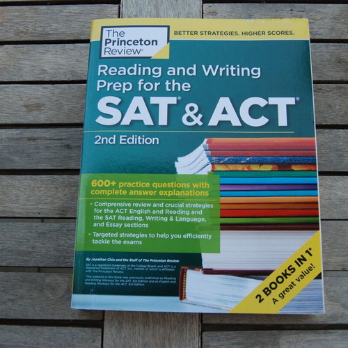 Reading and Writing Prep for the SAT & ACT 2nd Edition like new