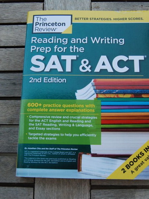 Reading and Writing Prep for the SAT & ACT 2nd Edition like new