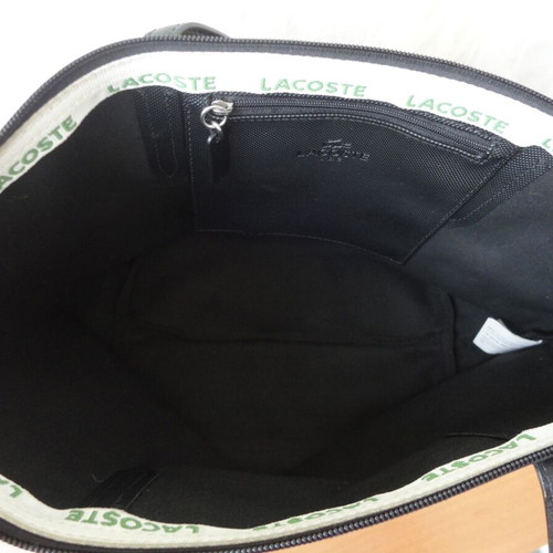 Lacoste shoulder bag like new, black