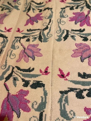 Handmade double knitted blanket like new 2x2 meters