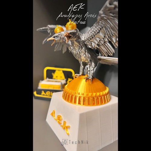 AEK Double-Headed Eagle 3D Printed Statue