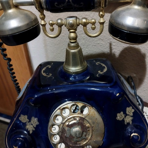 Limoges porcelain antique telephone used