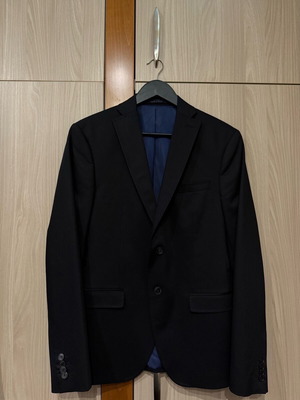 Men's Zara black jacket medium 38 like new