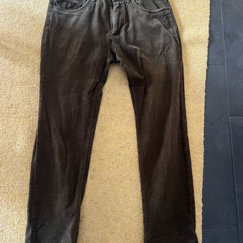 Massimo Dutti corduroy pants used, brown, size 31