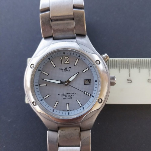 Casio Titanium Lineage Illuminator Watch like new