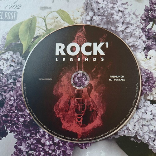 Rock Legends CD used with 12 classic rock hits