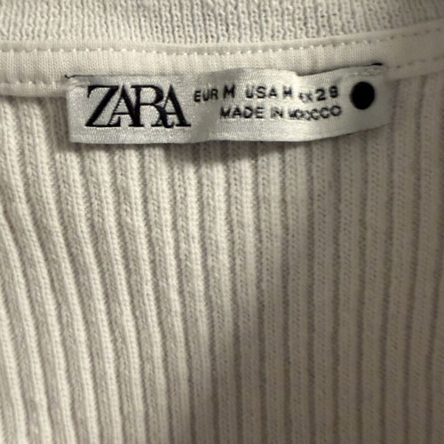 Zara white women's dress, above knee