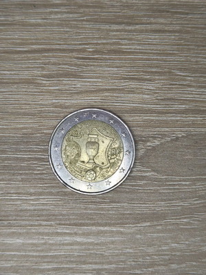 2€ επετειακό συλλεκτικό UEFA euro 2016 France σαν καινούργιο