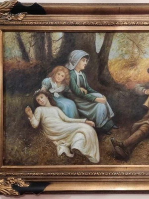 Painting replica like new, excellent quality, 1.15x85