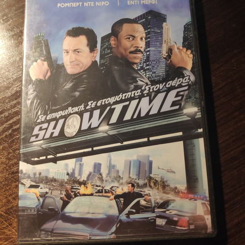 Showtime DVD used, action comedy with Robert De Niro and Eddie Murphy, subtitles