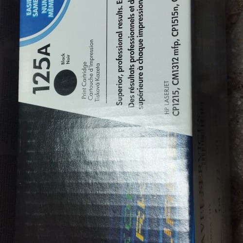 HP 125A Genuine Sealed Black Laser Toner 2200 Pages