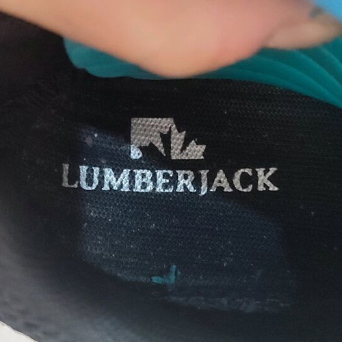 Lumberjack men's athletic shoes size 43-44 used, black