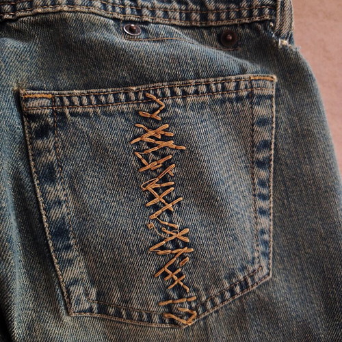 Fornarina vintage jeans size 28, like new, blue