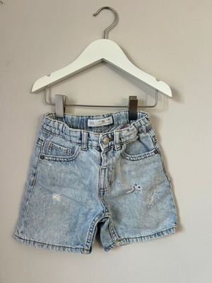 Zara kids denim shorts like new, turquoise, size 104 cm